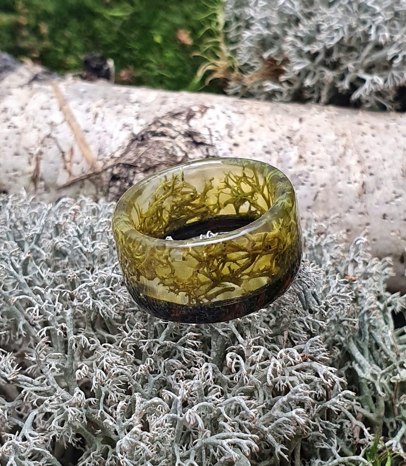 pierścionek z drewna palisandra